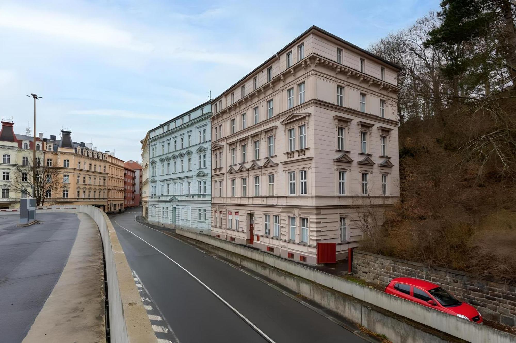 Promenade View Apartment Karlsbad Buitenkant foto