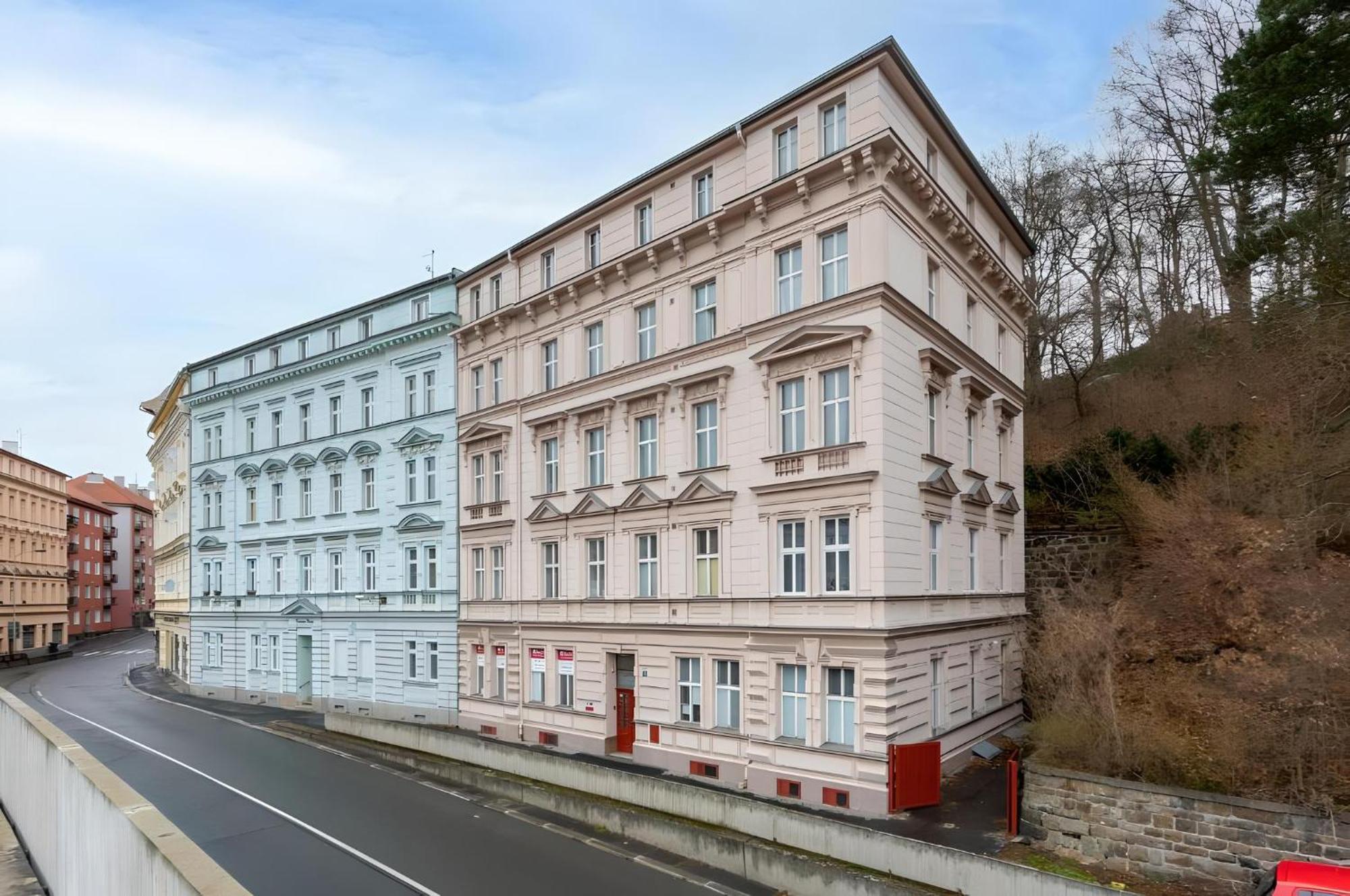Promenade View Apartment Karlsbad Buitenkant foto